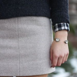 loft wool skirt